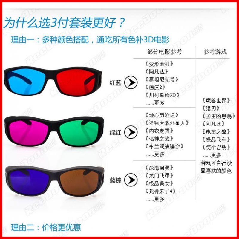 Lunettes 3D - Ref 1245840 Image 1