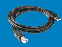 USB-B JLINK v8 v9数据线 连接 电脑 打印机  方口ISP下载