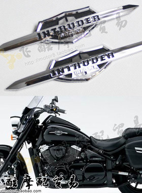 适用Intruder VL400/VL800/LC1500/C800/C1500/M800立体油箱贴花
