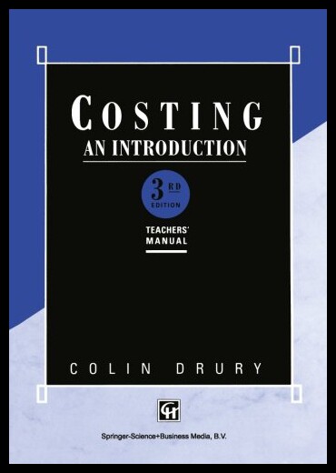 【预售】Costing: An Introduction Teachers' Manual