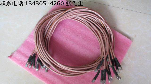 进口拆机 DC-6GHz SMA公-SMA公 120厘米 RF 高频同轴测试电缆跳线 质量包好，包能用  可提供详细测试图。请看以下。  跳线长度：120cm 工作频率：DC-6GHz 跳线接头： SMA公-SMA公  有不锈钢/镀金
