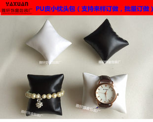 Завод обычай кожзаменитель кожа рук часы box маленький подушка пакет фланель подушка губка основной ткань перфорация подушка пакет