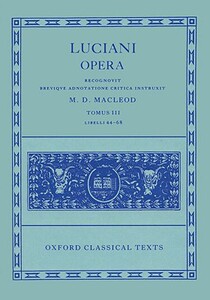 【预售】Opera: Volume III: Books XLIV-LXVIII