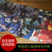 变形金刚毛巾佐助卡卡西写轮眼超柔动漫韩国绒毛巾定制图案毛巾