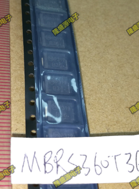 【LT】MBRS360T3G 3A60V 代码B36 SMC 肖特基二极管 ON原装进口