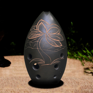 民族乐器专业演奏八孔埙初学梨形埙音质准送指法表曲谱 包邮