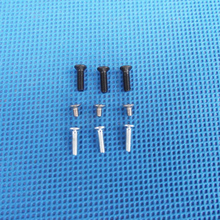 直径2mm 螺钉 机螺钉 十字槽沉头机螺钉 M2*2.8--2*16(100个)