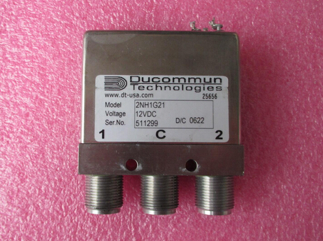 美国ducommun公司 2NH1G21 DC-14GHz 12V 3000W N 单刀双掷 射频微波高功率同轴开关 质量包好，包能用 可提供详细测试图 请放心购买