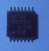 74HCT86PW HCT86 TSSOP14封装【密脚】质量保证