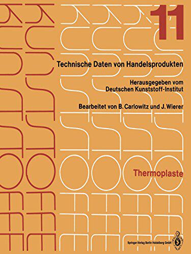 【预订】Thermoplaste: Merkblatter 4001 4400