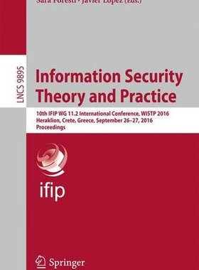 【预订】Information Security Theory and Practice