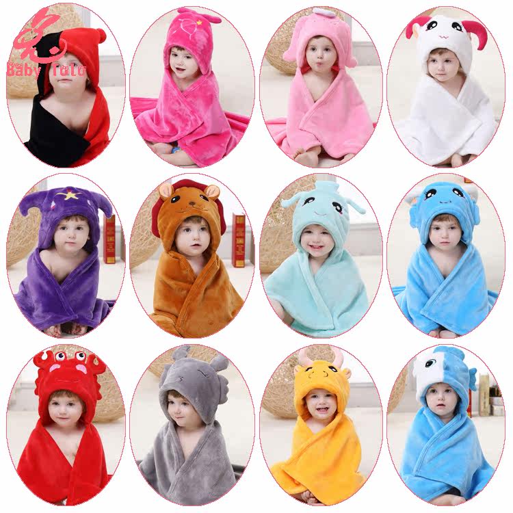 Cape pour enfant TOLO RABBIT en flanelle - Ref 2153690 Image 1
