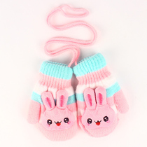 Gants pour fille en cachemire - Ref 2150352 Image 7