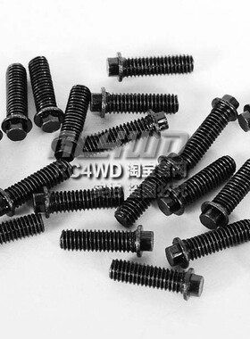 RC4WD M3x 10mm 仿真外六角螺丝 黑色 (Z-S0692)