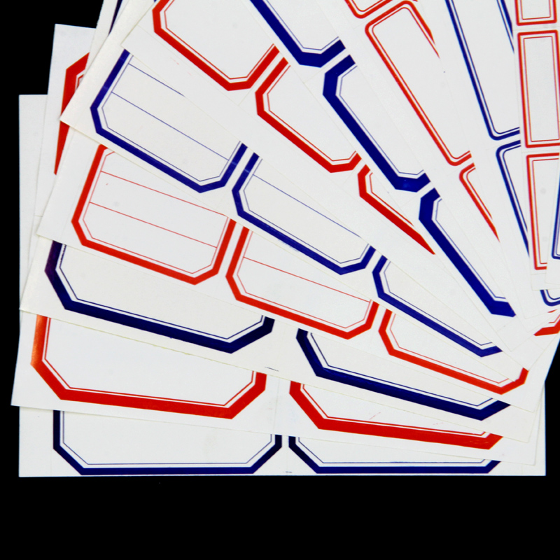 【10本装】卓联不干胶标签纸卓联