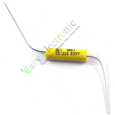 630v黄色心轴胆机耦合薄膜电容