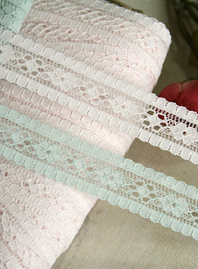 85D 优惠价  客供 多色入 双边尼龙蕾丝小花边20mm宽1.2元1米