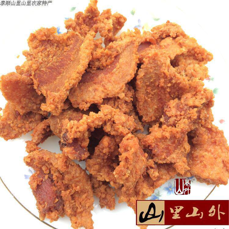 泰顺特产 香脆猪油渣 农特产 农家土猪肉 自家 温州特色小吃 零食