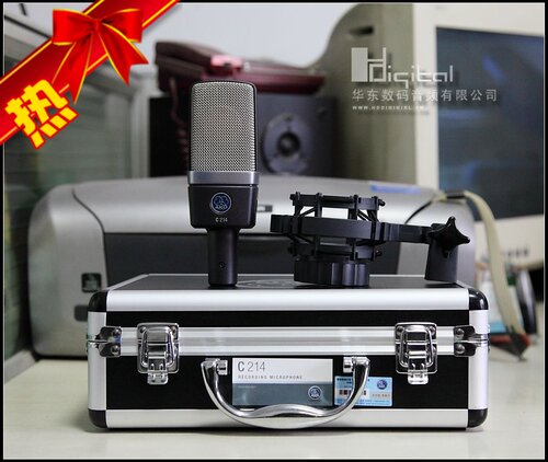 总代音桥行货 AKG C214 大振膜 电容话筒 C414简化版
