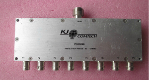 kj comtech PD00246 80MHz-120MHz 1W 一分8 射频同轴功率功分器