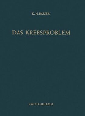 【预订】Das Krebsproblem: Einfuhrung in Die ...