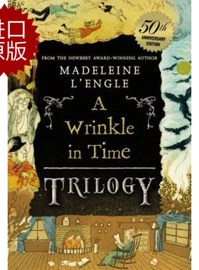 【预售】A Wrinkle in Time Trilogy时间的皱纹三步曲 星际穿越