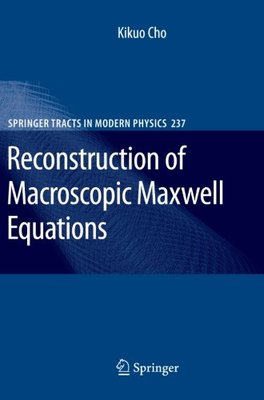 【预订】Reconstruction of Macroscopic Maxwel...
