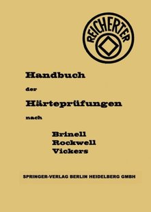 预订 Brinell Die Nach Roc... Harteprufungen