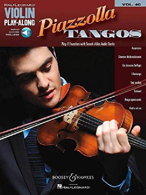 【预订】Piazzolla Tangos: Violin Play-Along ...