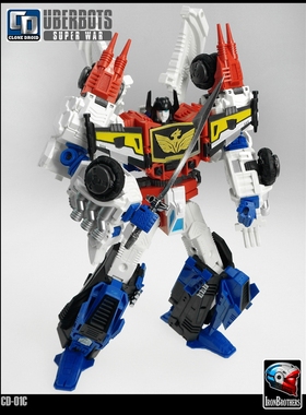 变形玩具 Clone Droid CD-01C 正义 六面兽 白色 六变骑士 盒装