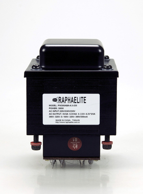 电源变压器PW300ABA-6.3-235 6550,300B稳压灯丝2A3,KT88全胆整流