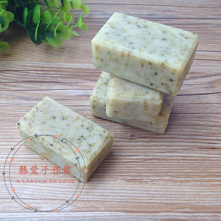 diy苦丁洗发人奶皂非皂基冷制皂