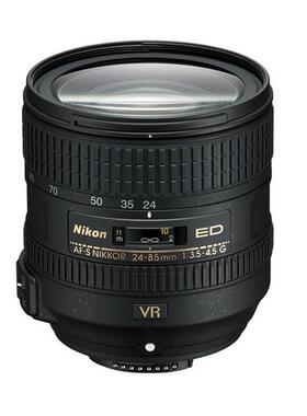 尼康AF-S 24-85mm f/3.5-4.5G ED VR 旅游 变焦防抖 数码单反镜头
