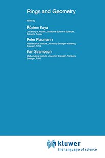 Rings and Geometry 预订