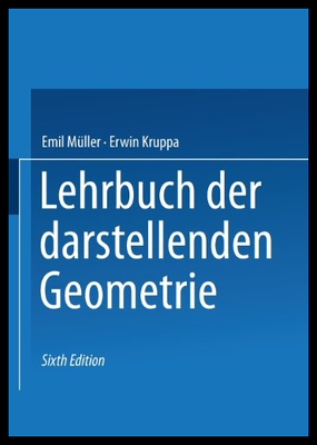 【预售】Lehrbuch Der Darstellenden Geometrie