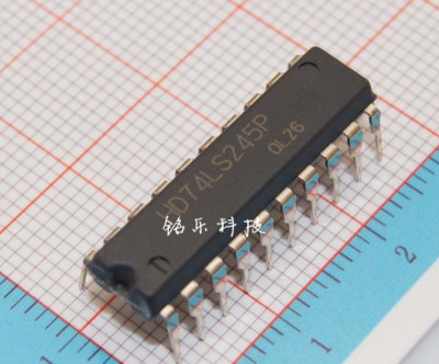 逻辑收发器/接收器/缓冲器/驱动器 HD74LS245P 直插