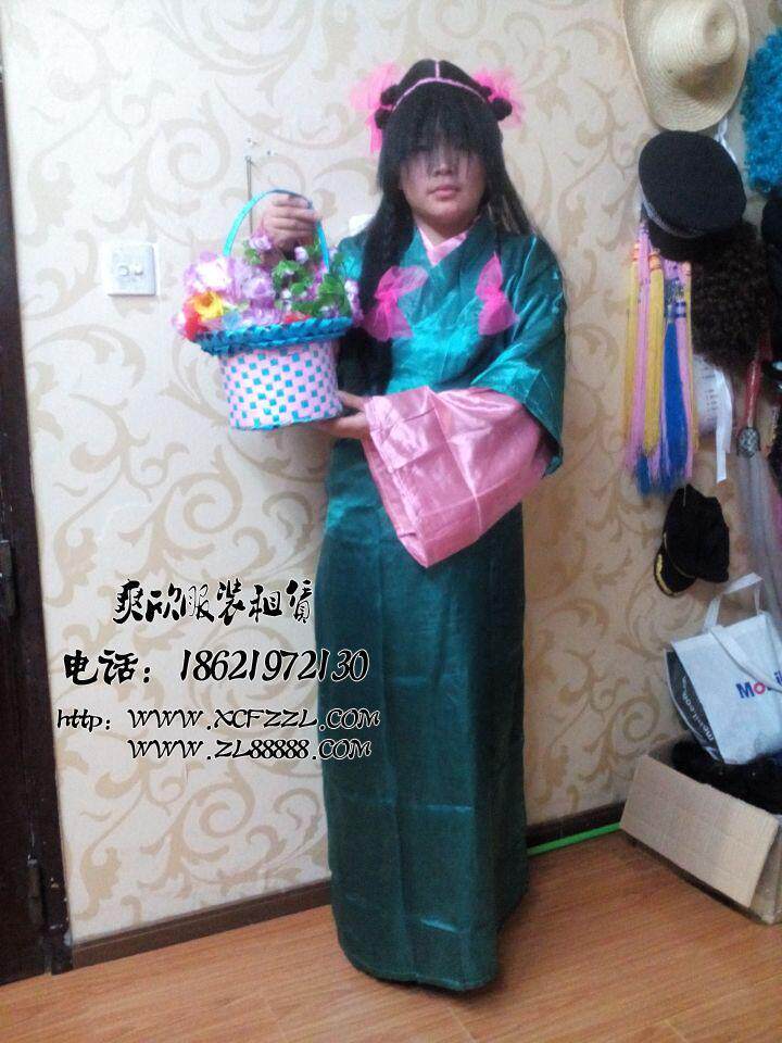 古装 蓝采和 八仙过海服装租赁 上海年会演出舞台服装出租