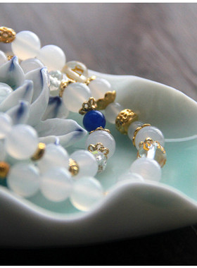 手工青钰案布袋戏手链