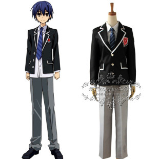 校服制服套装 约会大作战 时崎狂三五河士道Cosplay服装