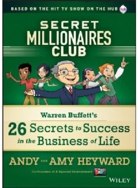 英文原版 超级富豪俱乐部-沃伦·巴菲特的26个成功秘诀 Secret Millionaires Club Warren Buffett