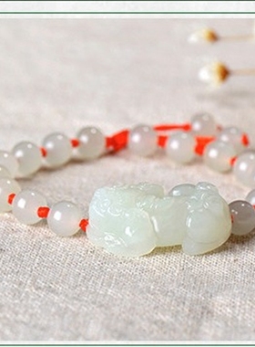 精雕玉器送礼佳品貔貅手链