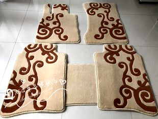 适用于迈巴赫S400L S600L 奔驰S350 ML450 GL450 汽车脚垫 地毯