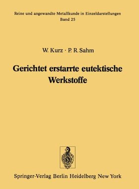 【预订】Gerichtet Erstarrte Eutektische Werk...