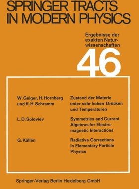 【预订】Springer Tracts in Modern Physics: E...