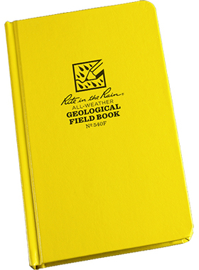 美国Rite in the rain全天候防水本野外地质调查编录本540F防水本