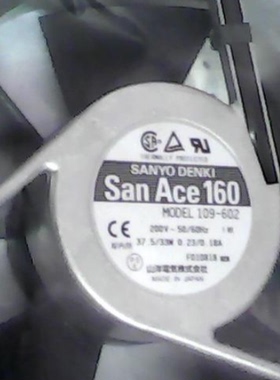 全新现货！正品 风扇SAN ACE160 109-602 原装正品 质保2年