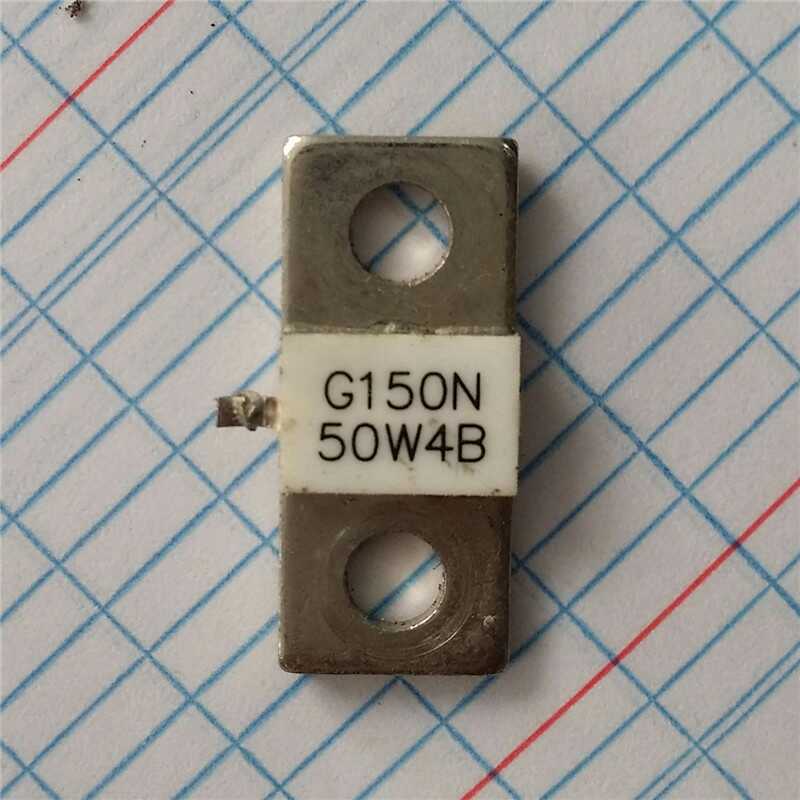 G150N50W4B原装进口拆机150W 50欧负载电阻射频高频电阻现货在类目 3C数码配件, 电子元器件市场, 电子元件, 电阻器中 - 来自Buy2taobao.com提供专业的淘宝代购服务