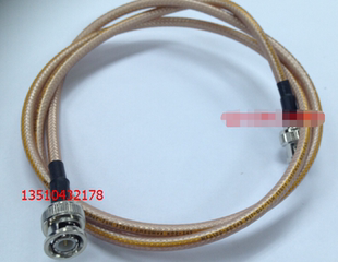高档射频线 RG142示波器连接线1米 高频环保BNC双公头进口Thermax