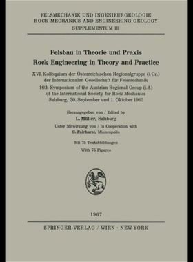 【预售】Felsbau in Theorie Und Praxis Rock Eng