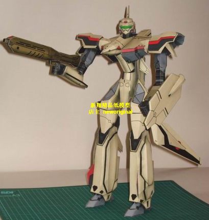 超时空要塞Macross  YF19 机器人模型